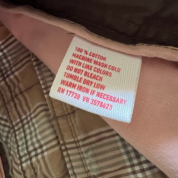 Y2K Plaid Bermuda Shorts Mossimo Size 5 Low Rise Surfcore Skater Preppy Island - Picture 6 of 6